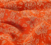 Jacquard floral lamÉ teja